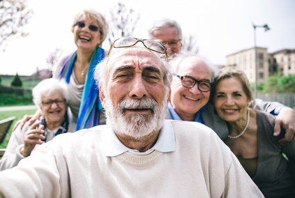 Selfie der Schwule Community und Gay Community